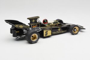 Lotus 72D #5 E. Fittipaldi John Player Special GP Spain 1972 MCG 1:18 MCG18610F Metalas - nuotrauka 3 iš 6