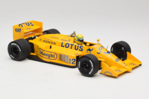 Lotus 99T Honda #12 A. Senna Team Lotus 1987 Minichamps 1:18 540871812 Metalas - nuotrauka 4 iš 7