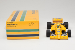 Lotus 99T Honda #12 A. Senna Team Lotus 1987 Minichamps 1:18 540871812 Metalas - nuotrauka 6 iš 7