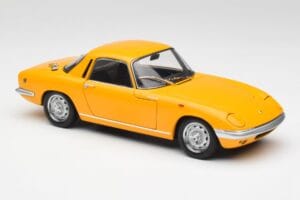 Lotus Elan S/E Racing Geltonas AUTOart 1:18 75352 Metalas - nuotrauka 6 iš 8