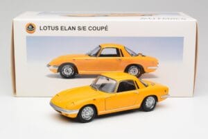 Lotus Elan S/E Racing Geltonas AUTOart 1:18 75352 Metalas - nuotrauka 8 iš 8