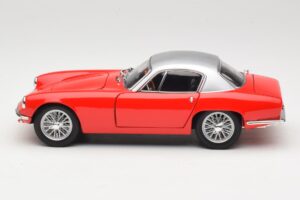 Lotus Elise S1 Raudonas & Sidabrinis Whitebox 1:18 WB18003 Metalas - nuotrauka 4 iš 8