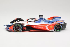 Mahindra M5Electro Mahindra Racing #94 F. Rosenqvist Formula E Season 5 2019 Minichamps 1:18 114180094 Metalas - nuotrauka 3 iš 6