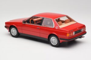 Maserati BiTurbo Coupe Rosso Corsa Minichamps 1:18 107123501 Derva - nuotrauka 5 iš 6
