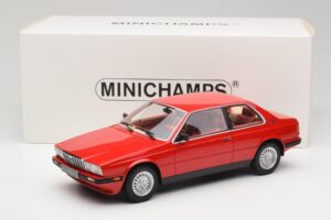 Maserati BiTurbo Coupe Rosso Corsa Minichamps 1:18 107123501 Derva - nuotrauka 6 iš 6