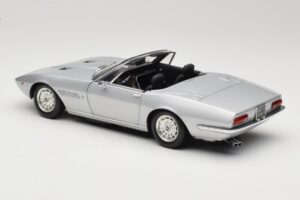 Maserati Ghibli Spyder Sidabrinis Minichamps 1:18 100122330 Metalas - nuotrauka 6 iš 7