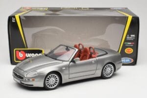 Maserati 4200 GT Spyder Pilkas Bburago 1:18 18-12019 Metalas - nuotrauka 8 iš 8