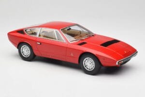 Maserati Khamsin Raudonas Minichamps 1:18 107123821 Derva - nuotrauka 4 iš 6