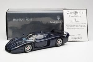 Maserati MC12 Road Car Mėlynas Metallic AUTOart 1:18 75802 Metalas - nuotrauka 8 iš 8