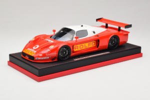 Maserati MC12 Rolfo Raudona Balta Gl Model 1:18 REMC031 Derva - nuotrauka 2 iš 7