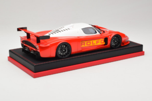 Maserati MC12 Rolfo Raudona Balta Gl Model 1:18 REMC031 Derva - nuotrauka 3 iš 7