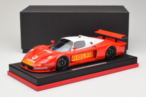 Maserati MC12 Rolfo Raudona Balta Gl Model 1:18 REMC031 Derva - nuotrauka 7 iš 7