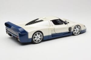 Maserati MC12 Baltas Mėlynas Hot Wheels 1:18 G7158 Metalas - nuotrauka 3 iš 8