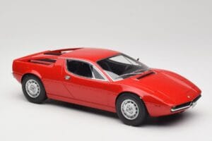 Maserati Merak Raudonas Minichamps 1:18 107123761 Derva - nuotrauka 4 iš 6