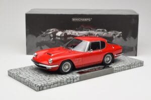 Maserati Mistral Raudonas Minichamps 1:18 107123422 Derva - nuotrauka 6 iš 6