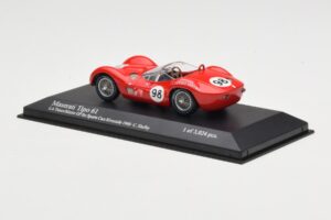 Maserati Tipo 61 #98 C. Shelby Times Mirror Grand Prix Riverside 1960 Minichamps 1:43 400601298 Metalas - nuotrauka 3 iš 4