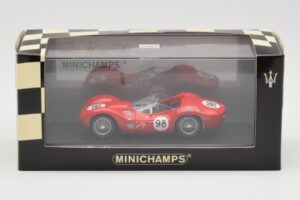 Maserati Tipo 61 #98 C. Shelby Times Mirror Grand Prix Riverside 1960 Minichamps 1:43 400601298 Metalas - nuotrauka 4 iš 4