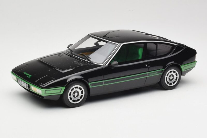 Matra Bagheera X Juodas Žalias Otto 1:18 OT031 Derva