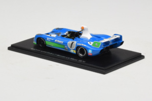 Matra MS670C #7 H. Pescarolo / G. Larrousse Matra-Simca 24 Hours of Le Mans Winner 1974 Spark 1:43 43LM74 Derva - nuotrauka 3 iš 4