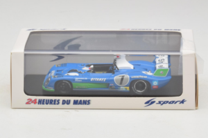 Matra MS670C #7 H. Pescarolo / G. Larrousse Matra-Simca 24 Hours of Le Mans Winner 1974 Spark 1:43 43LM74 Derva - nuotrauka 4 iš 4