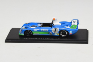 Matra MS670C #7 H. Pescarolo / G. Larrousse Matra-Simca 24 Hours of Le Mans Winner 1974 Spark 1:43 43LM74 Derva