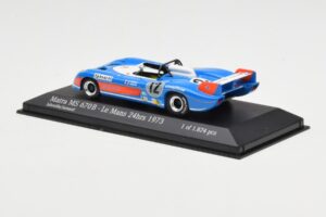 Matra Simca MS670B #12 J-P. Beltoise / J-P. Jabouille / J-P. Jaussaud 24 Hours of Le Mans 1973 Minichamps 1:43 430731112 Meta - nuotrauka 3 iš 4