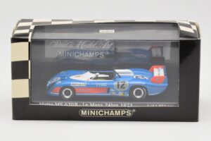Matra Simca MS670B #12 J-P. Beltoise / J-P. Jabouille / J-P. Jaussaud 24 Hours of Le Mans 1973 Minichamps 1:43 430731112 Meta - nuotrauka 4 iš 4