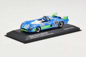 Matra Simca MS670B #7 H. Pescarolo / G. Larrousse 24 Hours of Le Mans Winner 1973 Minichamps 1:43 430731111 Metalas - nuotrauka 2 iš 4