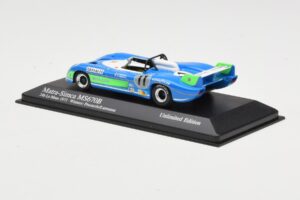Matra Simca MS670B #7 H. Pescarolo / G. Larrousse 24 Hours of Le Mans Winner 1973 Minichamps 1:43 430731111 Metalas - nuotrauka 3 iš 4