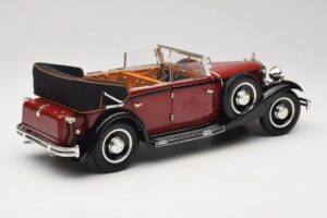 Maybach DS8 Zeppelin Raudonas Anson 1:18 30413 Metalas - nuotrauka 3 iš 8