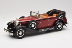 Maybach DS8 Zeppelin Raudonas Anson 1:18 30413 Metalas