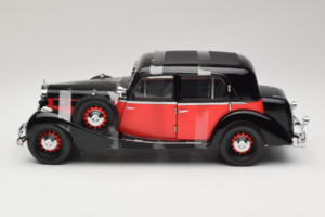 Maybach SW35 Hardtop Juodas Raudonas Premier Miniature 1:18 PM-38208 Metalas - nuotrauka 3 iš 6