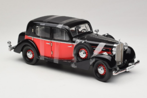 Maybach SW35 Hardtop Juodas Raudonas Premier Miniature 1:18 PM-38208 Metalas - nuotrauka 4 iš 6