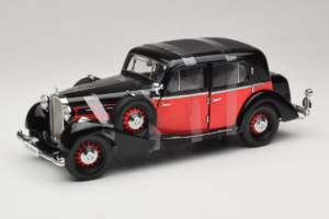 Maybach SW35 Hardtop Juodas Raudonas Premier Miniature 1:18 PM-38208 Metalas
