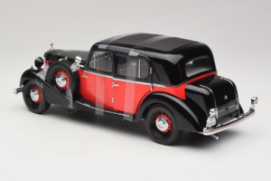 Maybach SW35 Hardtop Juodas Raudonas Premier Miniature 1:18 PM-38208 Metalas - nuotrauka 5 iš 6