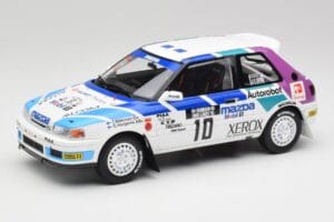 Mazda 323 GTX #10 T. Makinen / S. Harjanne 1000 Lakes Rally 1991 Otto 1:18 OT1099 Derva