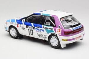Mazda 323 GTX #10 T. Makinen / S. Harjanne 1000 Lakes Rally 1991 Otto 1:18 OT1099 Derva - nuotrauka 5 iš 6