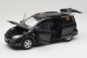 Mazda 5 Juodas Paudi Model 1:18 2169BK Metalas - nuotrauka 2 iš 8