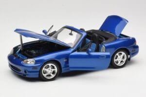 Mazda MX-5 NA 10th Anniversary Blue Metallic Gate 1:18 01071 Metalas - nuotrauka 2 iš 8