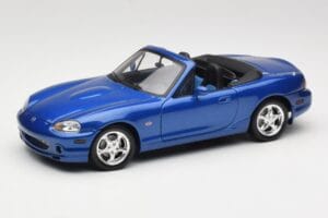 Mazda MX-5 NA 10th Anniversary Blue Metallic Gate 1:18 01071 Metalas