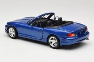 Mazda MX-5 NA 10th Anniversary Blue Metallic Gate 1:18 01071 Metalas - nuotrauka 7 iš 8