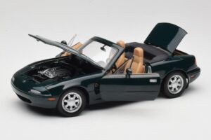 Mazda MX-5 NA Emerald Green Gate 1:18 01017 Metalas - nuotrauka 2 iš 8
