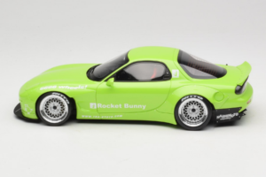 Mazda RX-7 FD Rocket Bunny Pearl Green Otto 1:18 OT1155 Derva - nuotrauka 3 iš 6