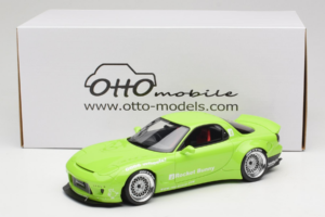 Mazda RX-7 FD Rocket Bunny Pearl Green Otto 1:18 OT1155 Derva - nuotrauka 6 iš 6