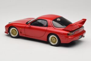 Mazda RX-7 FD Tuned Version Vintage Red AUTOart 1:18 75969 Metalas - nuotrauka 7 iš 8