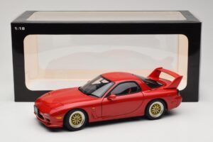 Mazda RX-7 FD Tuned Version Vintage Red AUTOart 1:18 75969 Metalas - nuotrauka 8 iš 8