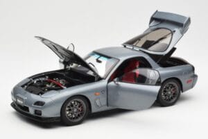 Mazda RX-7 FD Spirit R Type A Pilkas Metallic AUTOart 1:18 75987 Metalas - nuotrauka 2 iš 8