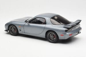 Mazda RX-7 FD Spirit R Type A Pilkas Metallic AUTOart 1:18 75987 Metalas - nuotrauka 7 iš 8