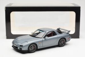 Mazda RX-7 FD Spirit R Type A Pilkas Metallic AUTOart 1:18 75987 Metalas - nuotrauka 8 iš 8
