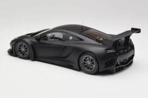 McLaren 12C GT3 Carbon Matinis Juodas Minichamps 1:18 151121390 Metalas - nuotrauka 5 iš 6